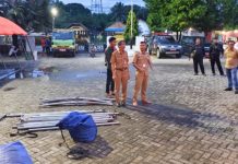 Banjir Bati-Bati Makin Tinggi, Pemkab Tanah Laut Dirikan Posko dan Dapur Umum