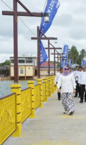 Dermaga Tanjung Lalak, Pulau Laut Kepulauan, Kotabaru. (Wartabanjar.com - Istimewa)
