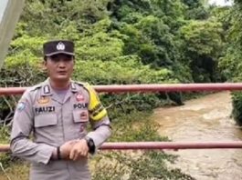Debit Air Riam Kiwa di Desa Paramasan Bawah Alami Kenaikan 60 Cm di Atas Normal