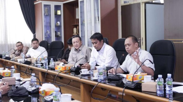 Rapat Dengar Pendapat dengan Komisi I DPRD Kalsel dengan BPBD Kalsel membahas bencana banjir. (wartabanjar.com - Ist. Humas Setwan Kalsel)