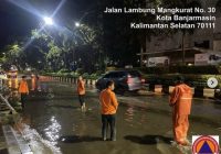 Banjir Rob dan Air Pasang Masih Melanda Banjarmasin, Pohon Hampir Tumbang Ditemukan di 2 Lokasi