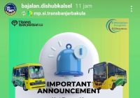 Sukseskan Haul Abah Guru Sekumpul, Bus Trans Banjarbakula Gratis di Semua Koridor Hingga 7 Januari