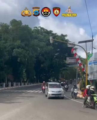 Pantauan Arus Balik Haul Abah Guru Sekumpul di Ruas Jalan Raya Kandangan HSS