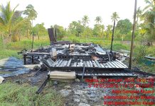 Satu Rumah Hangus di Anjir Serapat Muara Barito Kuala, Diduga Dibakar ODGJ