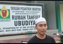 Korban Banjir Penuhi Posko Rumah Tahfidz Ubudiyah di Bati Bati