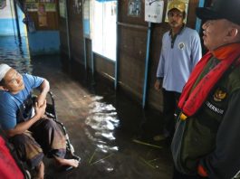 Warga Desa Pantai Hambawang Baru Alami Banjir Tahun ini