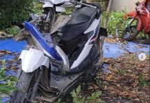 Aksi Brutal Pelajar SMA! Berkelahi di Atas Motor, Tabrak Pohon, Gerobak, dan Warung hingga Hancur