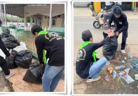 Mapala Uniska Turun Tangan Bersihkan Sampah Pasca Haul Abah Guru Sekumpul, di Sini Lokasinya