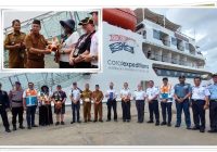 Kapal Pesiar Coral Geographer Australia Singgah di Pelabuhan Trisakti, Ini Agenda Puluhan Turis di Kalsel