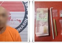 Polsek Banjarmasin Timur Bongkar Kasus Sabu, Pelaku Dibekuk Bersama Barang Bukti