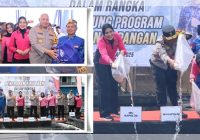 Kapolda Kalsel Sebar 25 Ribu Bibit Ikan dan Salurkan Rp 1 Miliar untuk Bansos dan Anak Stunting