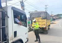 Satlantas Polres Balangan Gencar Tindak Truk Nakal dan Pelanggaran ODOL, Keselamatan Jadi Prioritas!