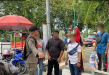 Satpol PP Tertibkan PKL di RTP dan Siring Rantau, Pedagang Dihimbau Patuhi Aturan