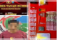 Satresnarkoba Polres Tanah Bumbu Bekuk Pengedar Narkoba, 33 Paket Sabu Diamankan!