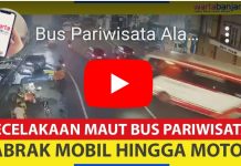 VIDEO Kecelakaan Maut Libatkan Bus Pariwisata di Kota Batu