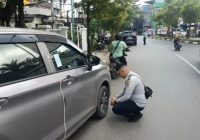 Parkir Sembarangan, Siap-Siap Digembosi Petugas UPTD Parkir