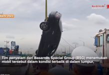 Mobil Terjun di Dermaga KBN Marunda Akhirnya Ditemukan
