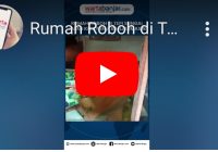 VIDEO Rumah Roboh di Gang 12 Jalan Kelayan A