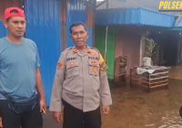 Kecamatan Cintapuri Dilanda Banjir, Polres Banjar Salurkan Bantuan
