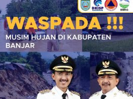 Bupati Banjar Minta Warga Waspada Cuaca Ekstrem