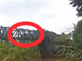 Seorang Wanita Nekat Terjun dari Jembatan Anjir