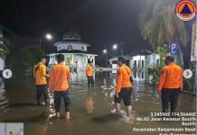 Banjir Rob Fase 3 di Banjarmasin 21-30 November 2025, Ketinggian Air Bisa Capai 2,8 Meter