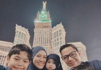 Alyssa Soebandono & Dude Harlino Perdana Lebaran Bersama Ketiga Anak Mereka