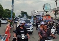 Kondisi Terkini Lalu Lintas di Simpang 4 Lampu Merah Sekumpul Pukul 18.25 Wita Dipadati Jemaah Haul Guru Sekumpul