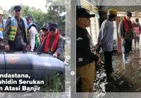 Banjir Capai 8 Meter, Gubernur Kalsel Datangi Mandastana Batola, Lihat Kondisi Warga dan Beri Bantuan