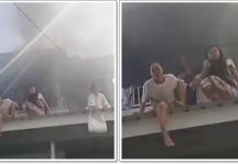 Penampakan Penghuni Putri Panik Nyaris Terjun dari Lantai Dua saat Indekos Jalan Pramuka Dilalap Api!