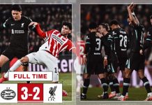DRAMA DI EINDHOVEN! Liverpool Tumbang 2-3 dari PSV, Rekor Sempurna Ambyar