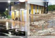 Waduh! Pagar Stadion Demang Lehman Ambrol Diterjang Hujan Deras, Padahal Baru Direnovasi Rp 108 Miliar