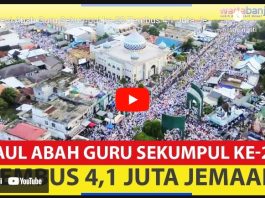 Dipadati 4,1 Juta Jemaah, Haul ke 20 Abah Guru Sekumpul Tahun 2025 Disebut Terbesar di Indonesia