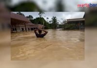 VIDEO - Banjir Rendam Sejumlah Desa di Kapuas Tengah, Ratusan Orang Terpaksa Mengungsi