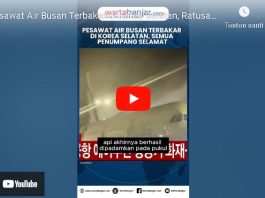 VIDEO - Pesawat Air Busan Terbakar di Korea Selatan, Ratusan Penumpang Dievakuasi dan 3 Luka-luka