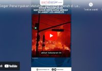 VIDEO - Geger Penampakan Matahari Merah Menyala di Langit Los Angeles, Ini Penyebabnya