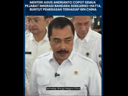 VIDEO - Menteri Agus Andrianto Copot Semua Pejabat Imigrasi Bandara Soekarno-Hatta
