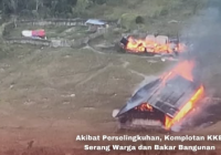 Kebangetan! Dipicu Perselingkuhan Sesama Anggota KKB, Malah Serang dan Bakar Rumah Warga