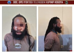 Iyoktogi Telenggen alias Upinip Kogoya, KKB masuk DPO ditangkap Satgas Damai Cartenz. (wartabanjar.com - Ist. Tribrata)