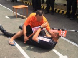 17 Adegan Reka Ulang Ungkap Ikhwal Pembunuhan Wanita Pedagang Buah di Tabalong