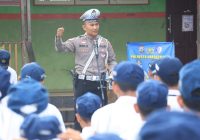 Satlantas Polresta Banjarmasin Sambangi SMP 35, Ingatkan Pelajar Soal Ini