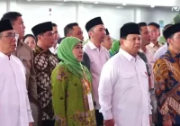 Presiden Prabowo Disuguhi Tari Saman Selamat Datang di Kongres Muslimat NU