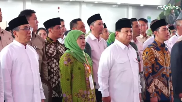 Presiden Prabowo Subianto menghadiri kongres Muslimat NU di Surabaya, Senin. (wartabanjar.com - Ist. NU)