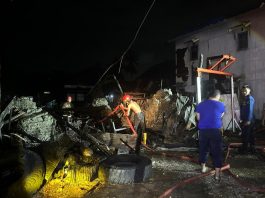 1 Gudang dan 3 Rumah Jadi Korban Amukan Api di Kuin Utara