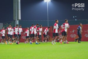 Timnas Indonesia muda melakukan latihan perdana di Tiongkok menjelang laga perebutan Piala Asia U-20. (wartabanjar.com - Ist. PSSI)