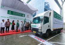 BAZNAS dan Distribusikan 7.911 Paket Pangan Ramadan Bantuan Raja Salman