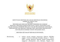 Sri Mulyani Potong Anggaran Transfer ke Daerah, Kalsel Turun Rp 4 Miliar