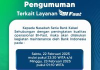 Gangguan Layanan BI-Fast Bank Kalsel, Ini Kata Nasabah Bank Kalsel