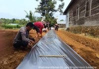Polsek Jaro Bersama Warga Kelola Lahan Kosong untuk Dukung Pemerintah Swasembada Pangan