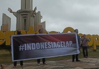 Gelar Aksi #Indonesia Gelap di Bundaran Banjarbaru, FRI Kalsel Bakal Awasi Pemerintah Baru